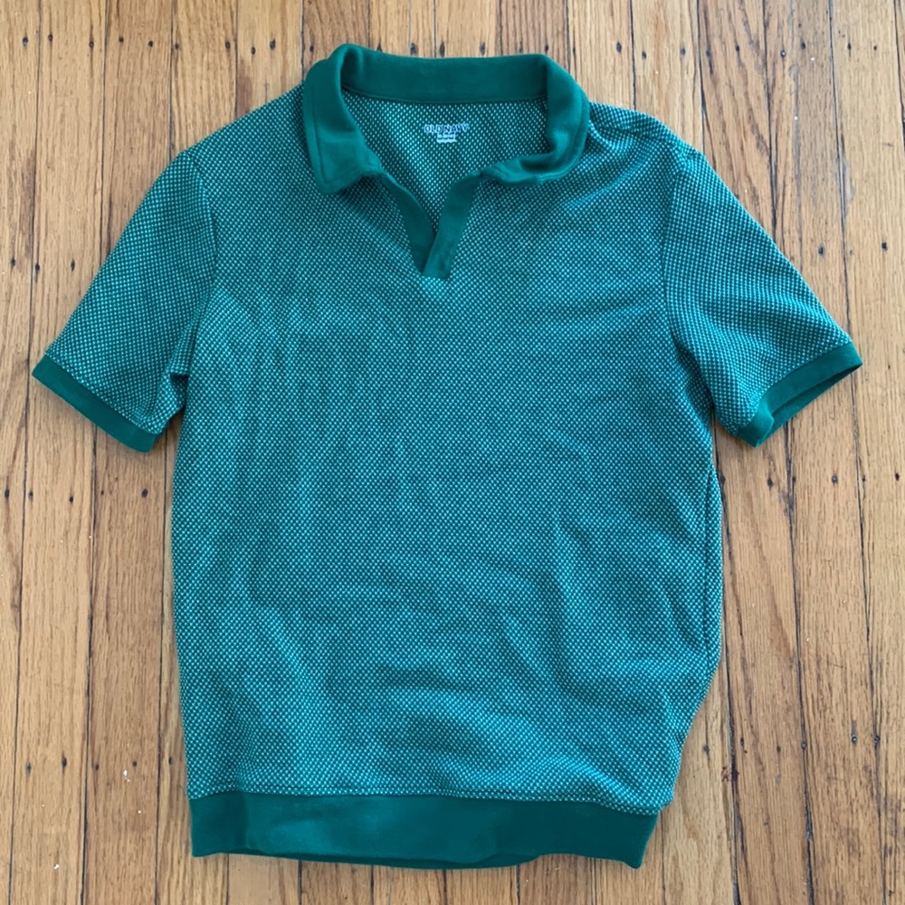 Boys Green Polo